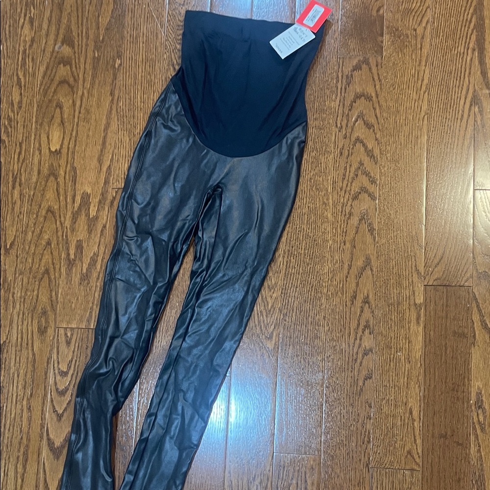 SPANX Black Seamless Leggings
